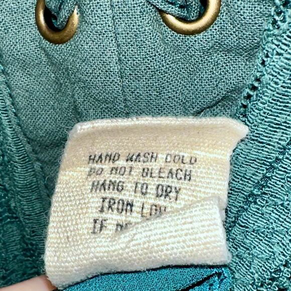 Moon River Lace Up Lace Romper Playsuit Size Small - Picture 8 of 15